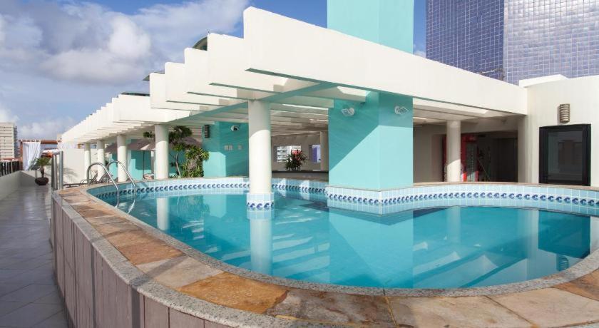 Flat Vista Mar No Meireles Na Beira Mar De Fortaleza 905 外观 照片