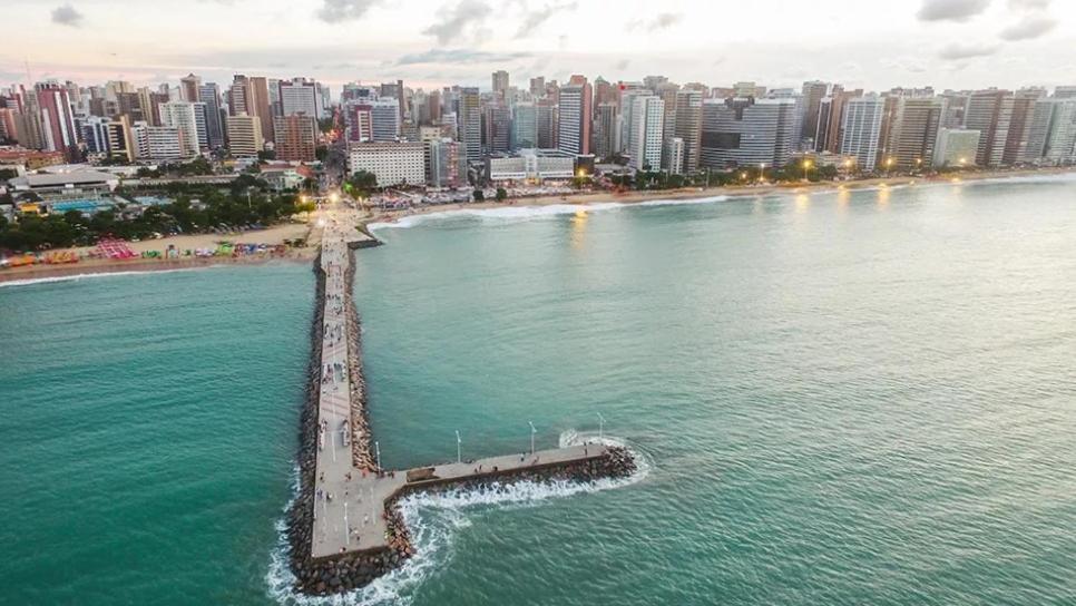 Flat Vista Mar No Meireles Na Beira Mar De Fortaleza 905 外观 照片